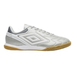 Chuteira Futsal Umbro Adamant Master Class Club - Adulto CINZA/BRANCO