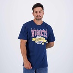 Camiseta Nba Denver Nuggets Flag - Masculina AZUL ESCURO