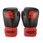 Luvas de Boxe Muay Thai Mks New Prospect - Adulto PRETO/VERMELHO