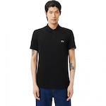 Camisa Polo Lacoste Básica - Masculina PRETO