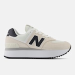 Tênis New Balance 574 + - Feminino Bege/Preto