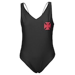 Body Braziline Vasco Lady - Feminino PRETO