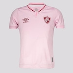 Camisa do Fluminense Outubro Rosa 2024 Umbro - Infantil ROSA