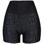 Short Live Fit Sense - Feminino PRETO/PRATA