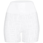 Short Live Fit Sense - Feminino BRANCO/CINZA