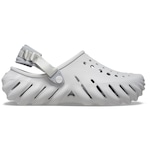 Sandália Crocs Echo Clog Atmosphere - Unissex CINZA CLARO