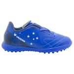 Chuteira Society Avanti 2 Cruzeiro Pro Oxn - Infantil AZUL/BRANCO