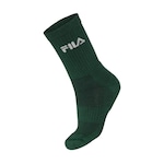 Meia Fila Team Letter - Adulto VERDE