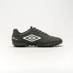 Chuteira Society Umbro Neo Striker - Adulto PRETO/BRANCO