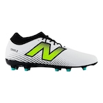 Chuteira de Campo New Balance Tekela Magique Fg V4+ - Adulto BRANCO/PRETO