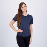 Camiseta Hering Sports Basic Feminina AZUL ESCURO