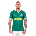 Camiseta do Palmeiras Puma 110 Anos - Masculina VERDE