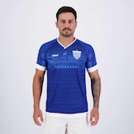 Camisa do Avaí Aquecimento 2024 Volt - AZUL