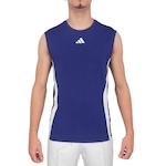 Camiseta Regata adidas Tennis Top Pro - Masculina AZUL/PRETO