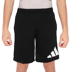 Shorts adidas Logo - Masculino PRETO/BRANCO