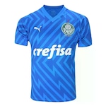 Camisa do Palmeiras Goleiro Home Jogador 24/25 Puma - Masculina AZUL