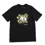 Camiseta Lrg Deeper Roots Panda Tee - Masculina PRETO