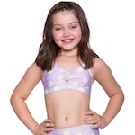 Top Selene Praia - Infantil Lilas