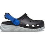 Sandália Crocs Duet Maxx Ii Clog K - Infantil PRETO/AZUL