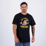 Camiseta Nba Town Lakers - Masculina PRETO