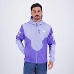 Jaqueta Corta Vento adidas Own The Run Base - Masculina ROXO