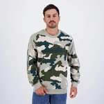 Blusão de Moletom adidas Camo - Masculino VERDE