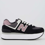 Tênis New Balance 574 + - Feminino PRETO