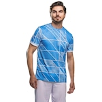 Camiseta Penalty Futebol 731 - Masculina AZUL/BRANCO