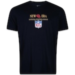 Camiseta New Era Nfl Core - Masculina PRETO