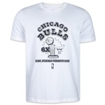 Camiseta New Era Chicago Bulls Core - Masculina Off White