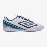 Chuteira Futsal Umbro Force Textura Integral - Adulto BRANCO