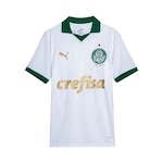 Camisa do Palmeiras Ii 24 Puma - Masculina BRANCO/VERDE