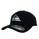 Boné Quiksilver Hologram 3D Logo - Fechado - Adulto PRETO