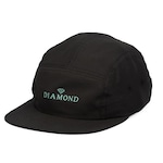 Boné 5 Panel Diamond Classic Camper Hat - Adulto PRETO