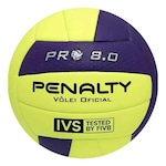 Bola de Vôlei Penalty 8.0 Profissional Oficial Ix AMARELO/ROXO