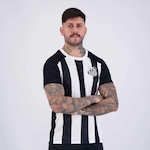 Camiseta do Santos Braziline Matriz - Masculina PRETO/BRANCO