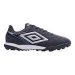 Chuteira Society Umbro Adamant Master Class - Adulto PRETO/CINZA