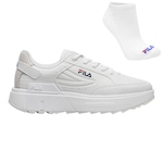 Tênis Fila Tormo Classic + Par de Meia - Feminino BRANCO