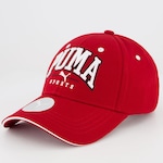 Boné Puma Squad - Strapback - Adulto VERMELHO