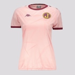 Camisa do Juventus da Mooca Supporter Clark Kappa Feminina ROSA