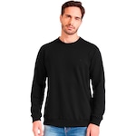 Blusão de Moletom sem Capuz Forum Basic Comfort In23 - Masculino PRETO