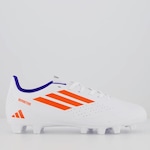 Chuteira de Campo adidas Deportivo III Fxg - Adulto BRANCO/LARANJA