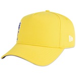 Boné New Era 9FORTY A-Frame NBA Los Angeles Lakers World Of Logos - Snapback - Adulto AMARELO