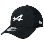 Boné New Era 9Forty Trucker Alpine Racing F1 Masculino Nep25Bon026 PRETO