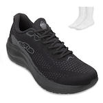 Tênis Olympikus Soma + Par de Meia - Masculino PRETO