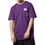 Camiseta Lost Joker Cards Bolso - Masculina VINHO