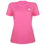 Camiseta adidas Own The Run Basic Feminina ROSA/BRANCO