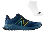 Tênis New Balance Fresh Foam Garoé + Meias - Masculino AZUL ESCURO