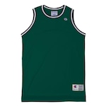 Camiseta Regata Champion Jersey Basket Street Champion Brasil - Masculina VERDE ESCURO