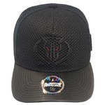 Boné Aba Reta Rhino Size Grid - Snapback - Adulto PRETO